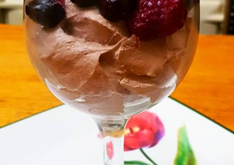 Recipe of Quick Keto Chocolate Cheesecake Mousse