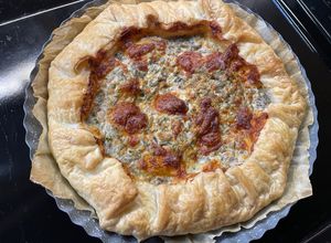 Foto di Torta salata ai bruscandoli