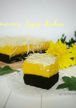Foto resep Brownies Lapis Kukus (Chocolime)