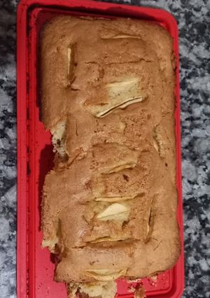 Una foto de Budín de manzana 🍎