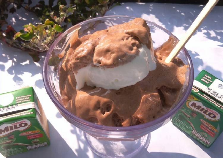 Ice cream milo