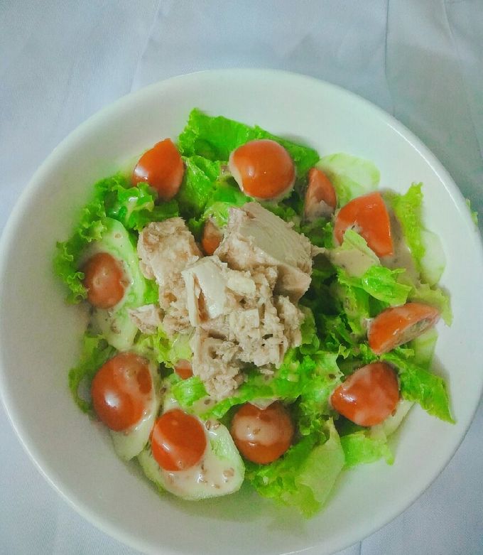 Hình của món Salad cá ngừ.