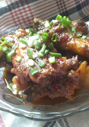 Foto resep Ayam goreng pedas manis