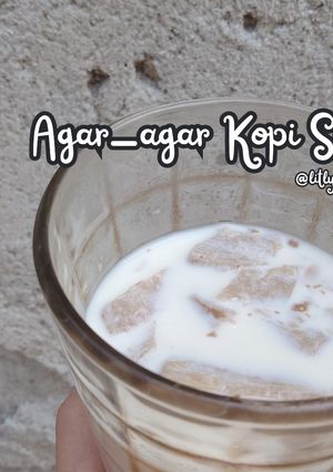 Foto resep Minuman Agar-Agar Kopi Susu