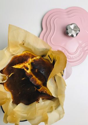 巴斯克起司蛋糕 Basque burnt cheesecake 的食譜成品照片