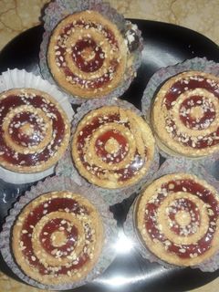 صورة لوصفة حلوى بالجلجلانية