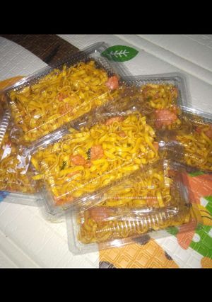 Foto resep Mie goreng padang