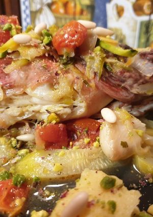 Foto di Zuppetta di scorfano con zucchine genovesi #primaverainverde