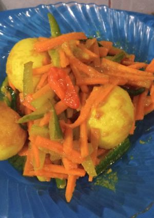 Foto resep Telur bumbu acar