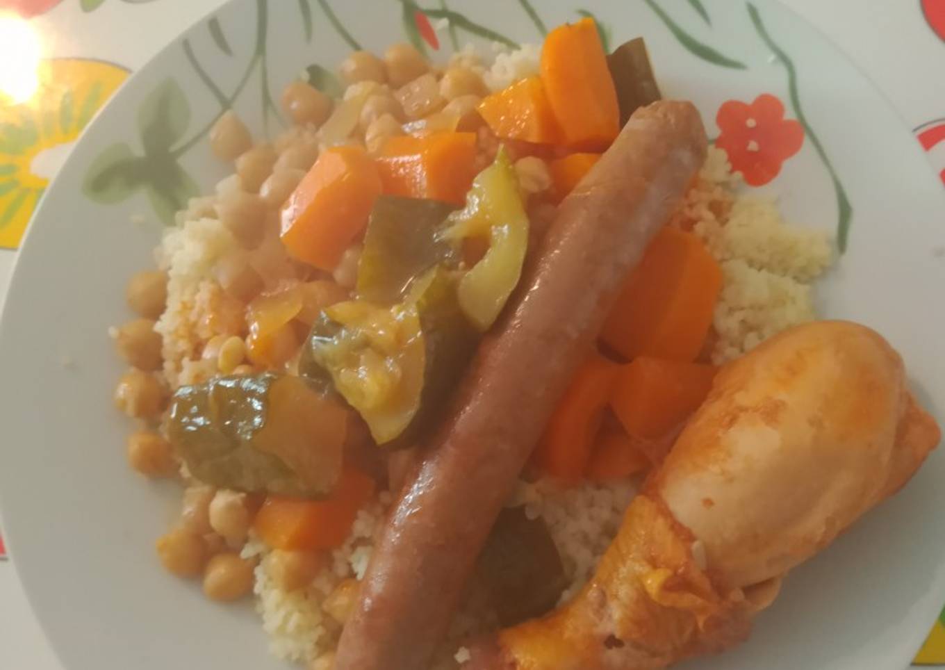 Couscous poulet merguez