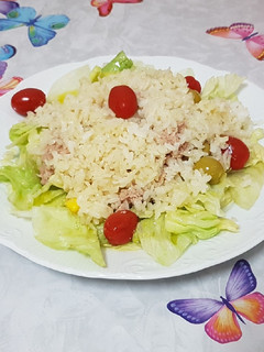 Una foto de Ensalada de arroz
