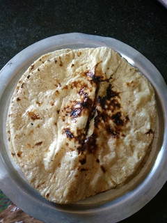 A picture of Multi grain roti.
