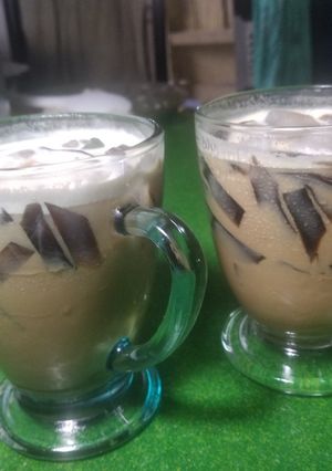Foto resep Es cappuccino cincau (capcin)