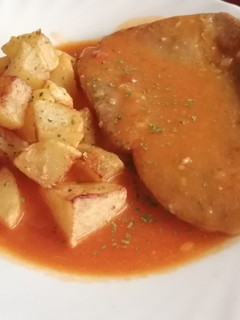 Una foto de Atún en salsa de Pimientos