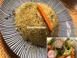 طبق برغل مع سلطة (دايت)