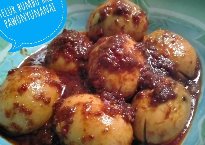 Bagaimana mengolah 79)Telur bumbu bali yang Enak Banget