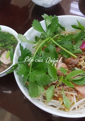 Hình của món Mì xá xíu.