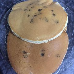 A picture of Chocolate chip pancakes.
