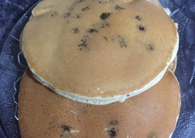 Chocolate chip pancakes Recipe