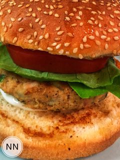 Φωτογραφία της συνταγής Burger 🍔 τόνου με μυρωδικά !