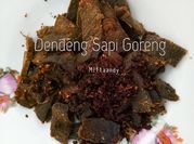 Gambar dendeng daging goreng