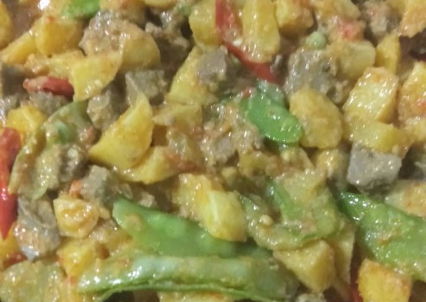 Sambal Goreng Kentang Hati Sapi