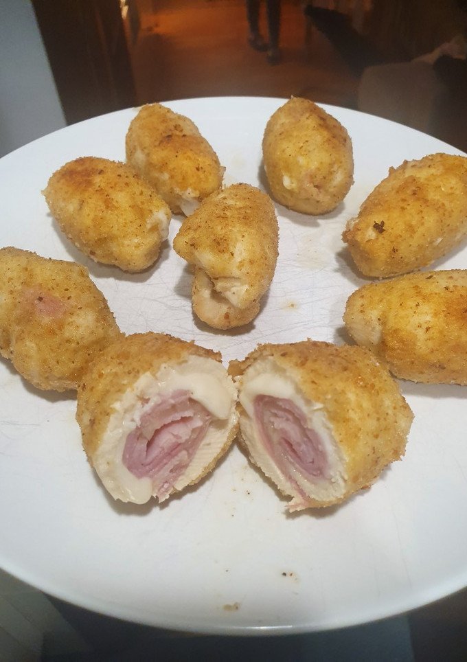 Una foto de Cordón bleu de pollo
