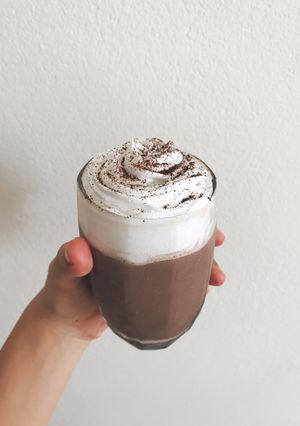 Hình của món Chocolate ice blended (초콜릿 아이스 블렌드).