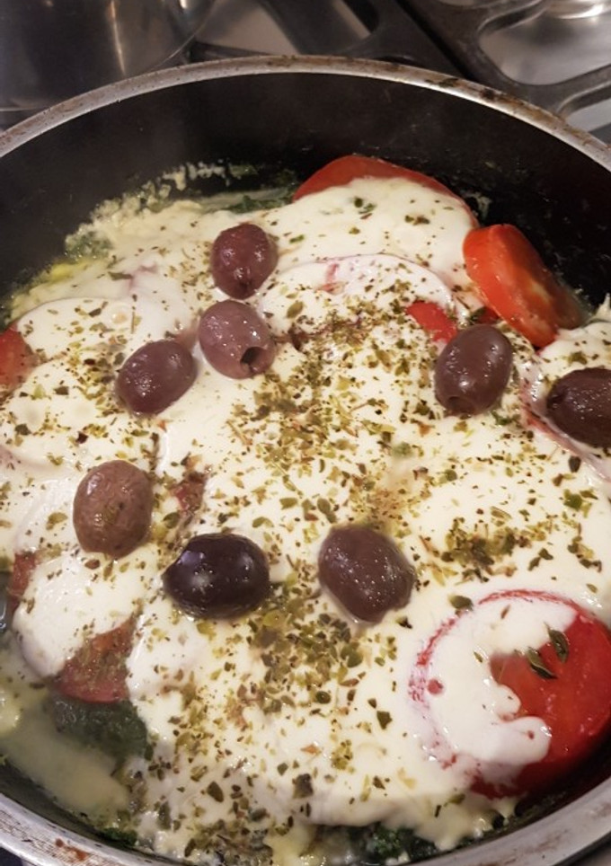 Una foto de Tortilla de espinacas