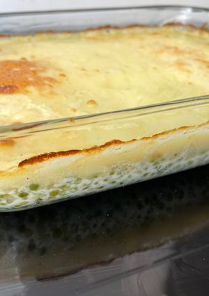 Φωτογραφία της συνταγής Ογκρατέν πατάτας πουρέ με αρακά