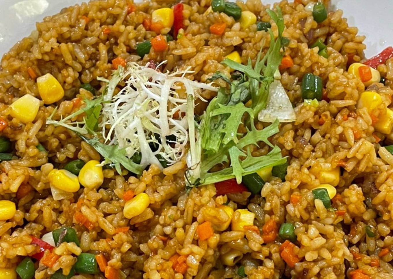 nasi goreng warna warni