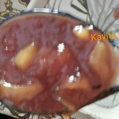 Bell pepper and tomato chutney A picture of Bell pepper and tomato chutney.