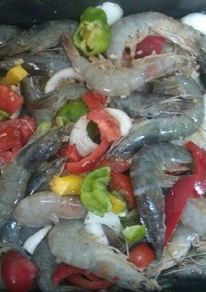 صورة لوصفة طاجن جمبري بالفرن