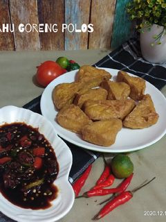 Foto resep 80. Tahu Goreng Polos
