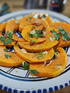 A picture of Marinated Pumpkin.