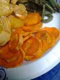 Super easy sweet potato chips