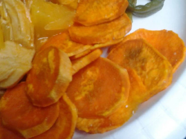 Easy Steps to Make Super easy sweet potato chips the So Delicious Really delicious