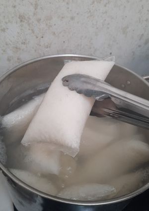 Foto resep Lontong plastik praktis mudah