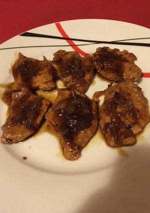 Foto principal de Solomillo con cebolla caramelizada a la naranja