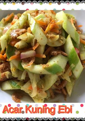 Foto resep Acar Kuning Ebi