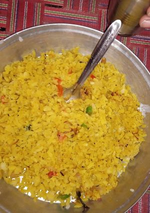 A picture of Poha.