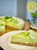 🇺🇸 TARTA de LIMA crudivegana (“raw vegan Key lime pie”, Estados Unidos)