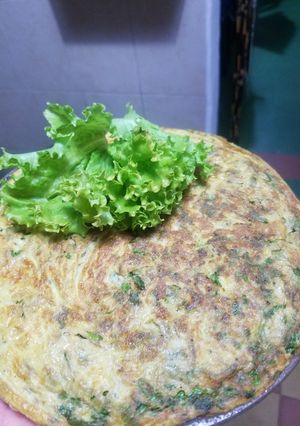 Una foto de Tortilla de lechuga