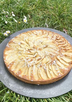 Une photo de Gâteau aux pommes 🍏🍎