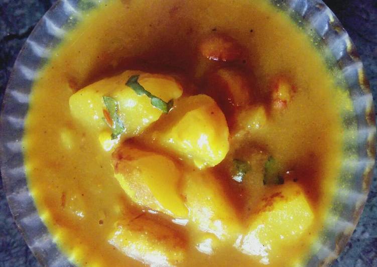 How to Prepare Homemade Singhaada sabji in besan gravy