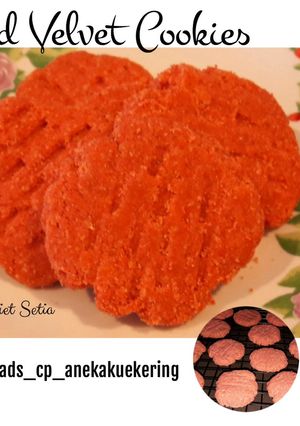 Foto resep Red Velvet Cookies #ketopads_cp_anekakuker