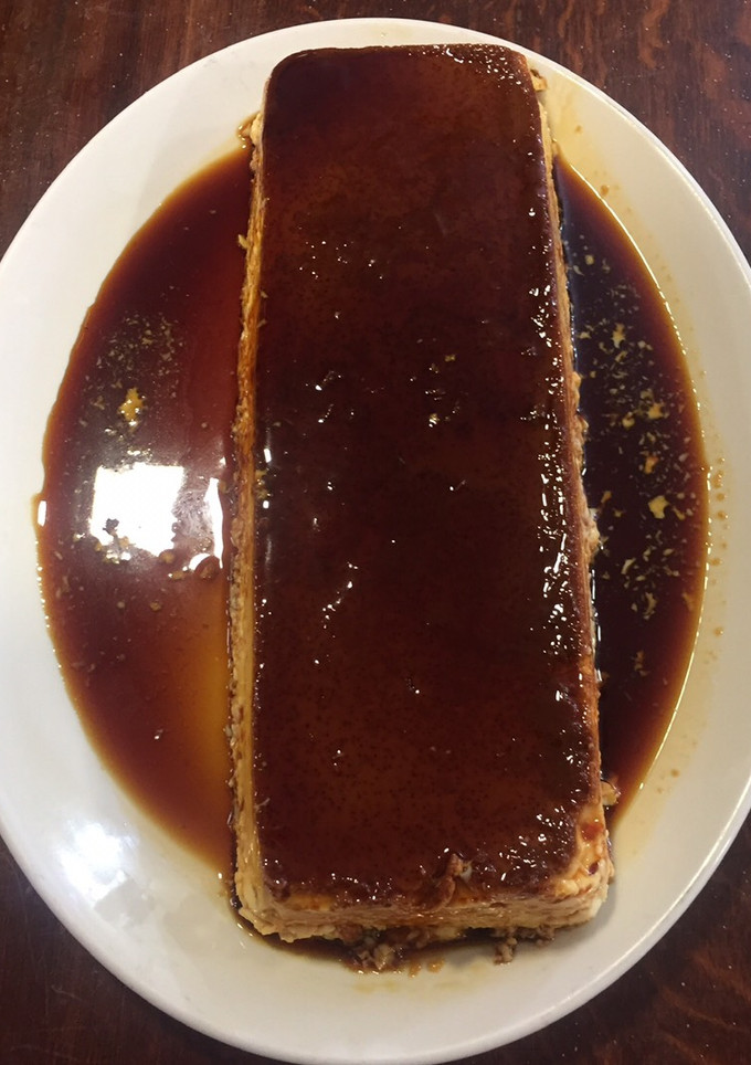 Una foto de Flan de huevo