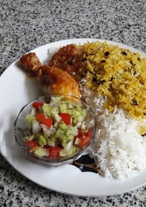 عکسی از دستور زرشک پلو با مرغ🍗🍗