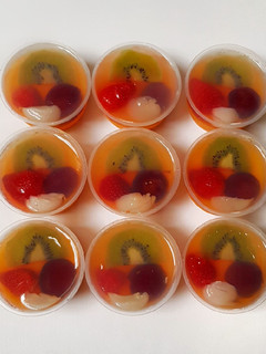 Foto resep Puding Susu Buah