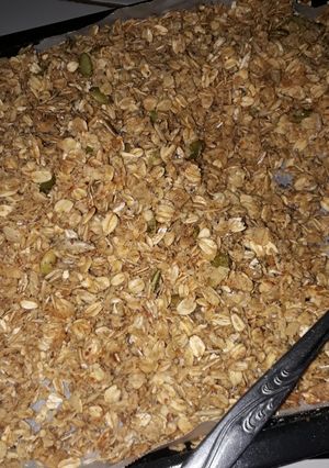 Foto resep Granola atau muesli panggang 😅